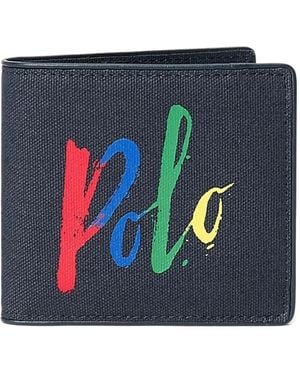 Polo Ralph Lauren Portafoglio Con Logo - Blu