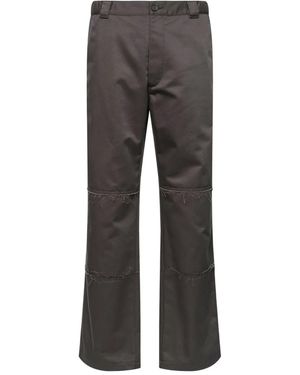 MM6 by Maison Margiela Panelled Trousers - Grey