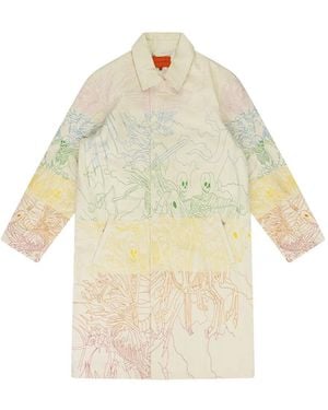 Who Decides War Trench À Broderies - White
