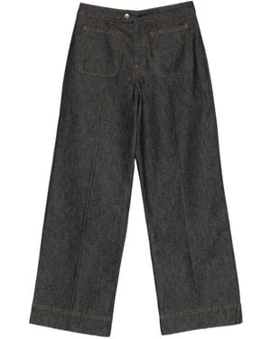 Soeur Harry Panelled Jeans - Grey