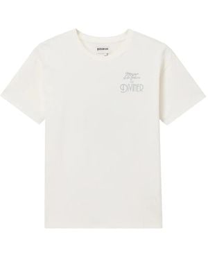 Musium Div. Celestial-Print Cotton T-Shirt - White