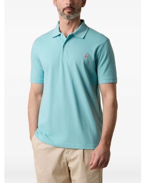 Brooks Brothers Short-Sleeve Polo Shirt - Blue