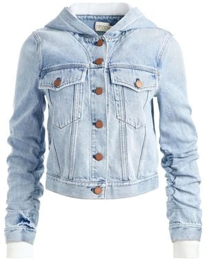 Alice + Olivia Chaqueta Emma - Azul