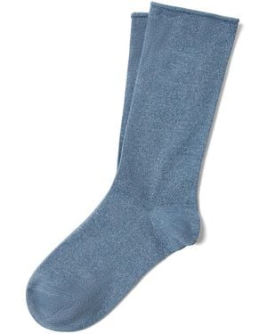 Brunello Cucinelli Gebreide Sokken - Blauw