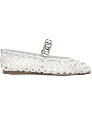 Casadei Versilia Ballet Flats - White