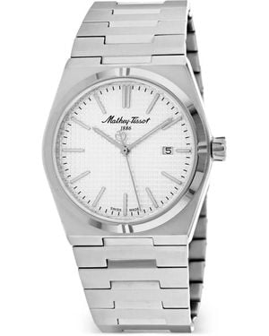 Mathey-Tissot Zoltan 40Mm Watch - Grey