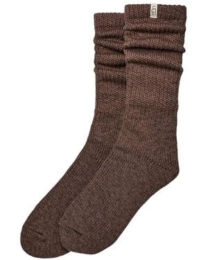 UGG Tyla Lockere Socken - Braun