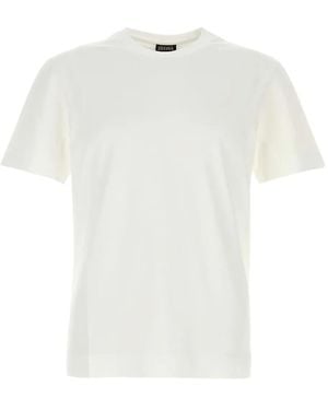 ZEGNA クルーネック Tシャツ - ホワイト