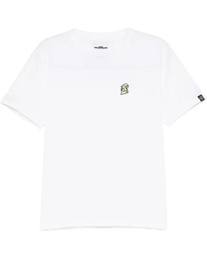 SPORT b. by agnès b. Logo-Embroidered T-Shirt - White