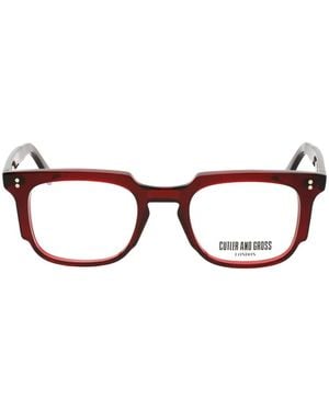 Cutler and Gross Rectangle-Frame Glasses - Multicolor