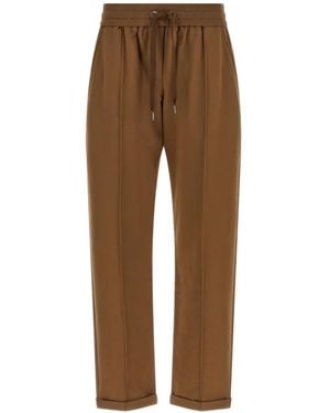 Brunello Cucinelli Monile Track Pants - Brown