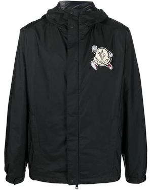 Moncler Giacca Guiers Con Cappuccio - Nero