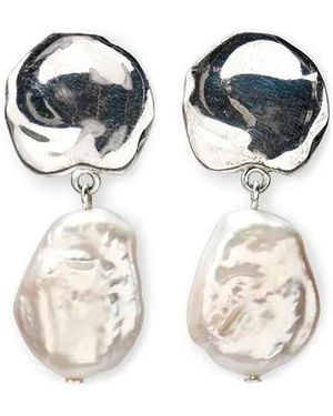 Lizzie Fortunato Ohrringe Mit Perlen - Weiß