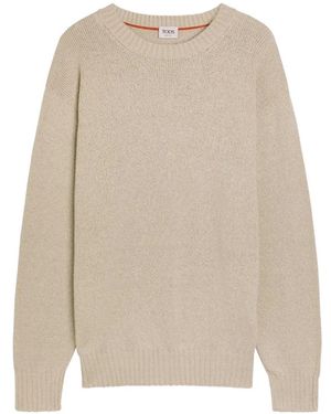 Tod's Chunky-Knit Sweater - White