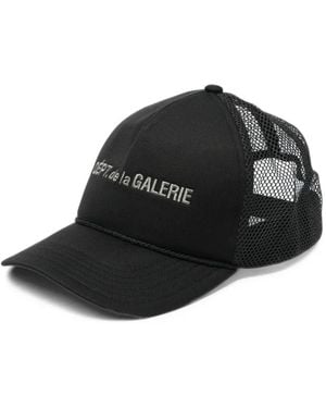 GALLERY DEPT. Logo-Embroidered Mesh-Panelled Cap - Black