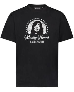 Mostly Heard Rarely Seen T-Shirt Paramount Con Stampa Grafica - Nero