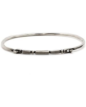 Werkstatt:münchen Engraved Cuff Bracelet - Metallic