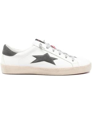 Ishikawa Leather Sneakers - White