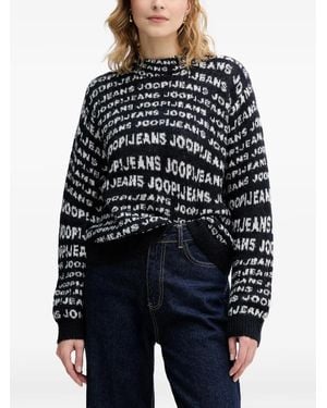 Joop! Pull Kalissa À Logo En Jacquard - Noir