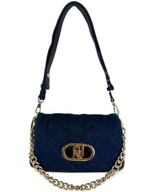 Liu Jo Borsa A Tracolla Leopardata - Blu