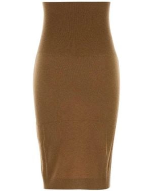 Stella McCartney Gonna Midi - Neutro