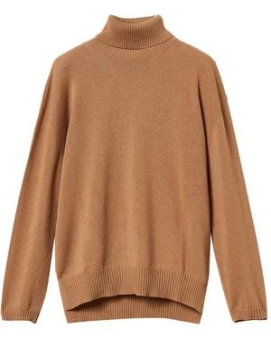 Twinset Turtle Neck Sweater - Brown