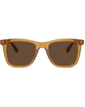COACH Square-Frame Sunglasses - Orange