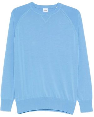 Aspesi Raglan Crewneck Sweatshirt - Blue
