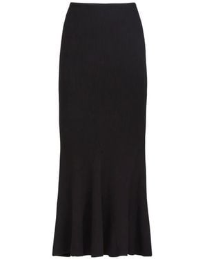 Toccin Lynn Pull-On Midi Skirt - Black