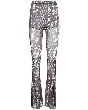 KNWLS Hose aus Mesh - Grau