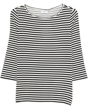 Marella Haut Euro Rayé - White