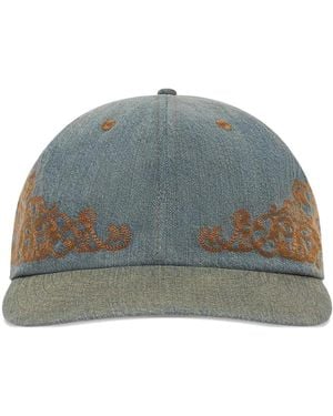 DENIM TEARS Western Denim Cap - Grigio