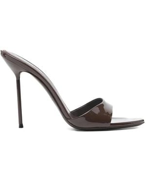 Paris Texas Lidia Open-Toe Heeled Sandals - White