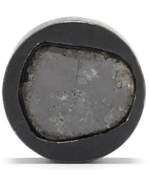 Parts Of 4 Ka+Dia Single Stud Earring - Grey