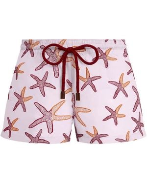 Vilebrequin Starfish-Print Swim Shorts - Pink
