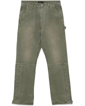 Purple Brand Snap Carpenter Pants - Green