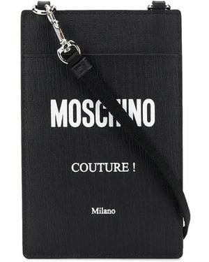 Moschino Couture! Milano Strap Cardholder - Black