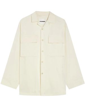 Jil Sander フラップポケット シャツ - ホワイト