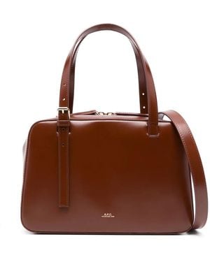 A.P.C. Borsa Tote Virginie - Marrone