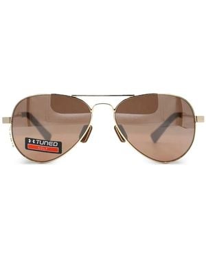 Under Armour Getaway Pilot Sunglasses - Metallic