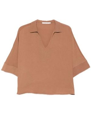 PHILIA LOFT Chemise À Col V - Brown