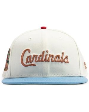 KTZ 59Fifty Patch-Detail Cap - White