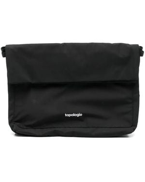 Topologie Medium Musette Clutch Bag - Black