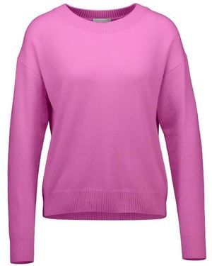 Allude リブニット セーター - ピンク