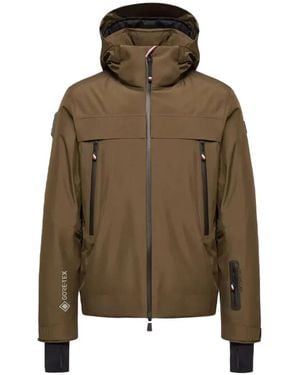 Moncler Gore-Tex Hooded Jacket - Brown