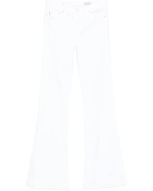 AG Jeans Jeans mit ausgestelltem Bein - Weiß