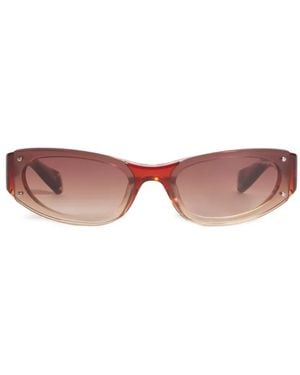Maison Kitsuné X A. Society Occhiali Da Sole Nico Effetto Sfumato - Rosa