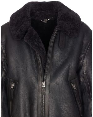 belstaff-black-Fur-Collar-Zip-