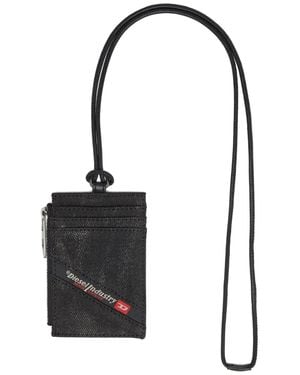 DIESEL Multi-Pkts Card Holder - Black