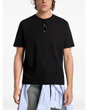 Dime Spinal Graphic-Print T-Shirt - Black